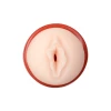 Мастурбатор A-Toys by TOYFA Denna, вагина, TPE, красный, 24 см, 7,6 см