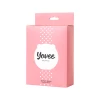 Массажер для лица Yovee Gummy Bear, розовый
