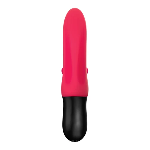 Пульсатор Fun Factory BI STRONIC FUSION, силикон, красный, 22 см