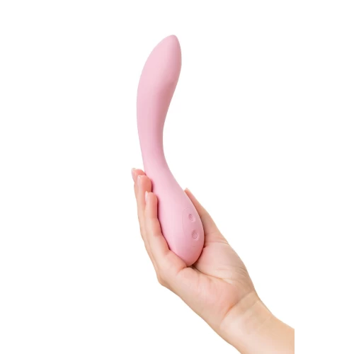 G-Spot вибратор со стимулирующим шариком JOS Mitzi, силикон, розовый, 21 см