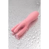 Вибростимулятор Satisfyer Threesome 3, силикон, розовый, 14 см