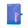 Вибростимулятор Satisfyer Threesome 3, силикон, розовый, 14 см