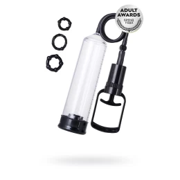 Помпа для пениса A-Toys by TOYFA Onyx, PVC, прозрачный, 23,5 см