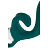 Нереалистичный вибратор Satisfyer Hug me Connect App, силикон, серо-голубой, 20,5 см