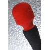 Двусторонний вибромассажер Black&Red by TOYFA, силикон, черный, 21 см