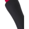 Двусторонний вибромассажер Black&Red by TOYFA, силикон, черный, 21 см
