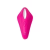 Вибратор для пар A-Toys by TOYFA Cobrum, силикон, розовый, 9,6 см