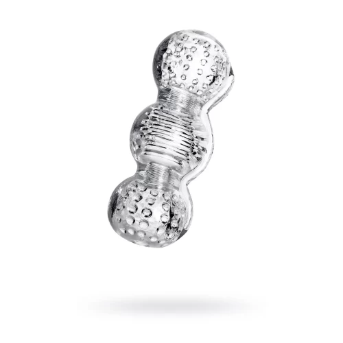 Мастурбатор нереалистичный Lingam by TOYFA Rashmi, TPE, прозрачный, 15,5 см
