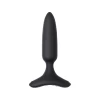 Анальная втулка LOVENSE Hush 2 (XS), силикон, черная, 12,1 см, Ø 2,5 см