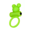 Виброкольцо на пенис A-Toys by TOYFA Chio, силикон, зеленое, 8,1 см, Ø 3,1 см