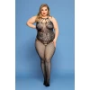 Костюм-сетка Candy Girl Hera, нейлон, черный, 2XL