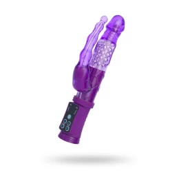 Анально-вагинальный вибратор A-Toys by TOYFA High-Tech fantasy, TPR, фиолетовый, 22 см