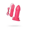 Анальная вибро-втулка с пультом POPO Pleasure by TOYFA, TPR, розовый, 11,9 см