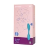 Стимулятор точки G с фиксацией формы Satisfyer G-Spot Flex 1, бирюзовый, 19,5 см