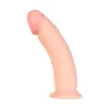 Реалистичный вибратор RealStick Elite Jastin, TPR, телесный, 21 см
