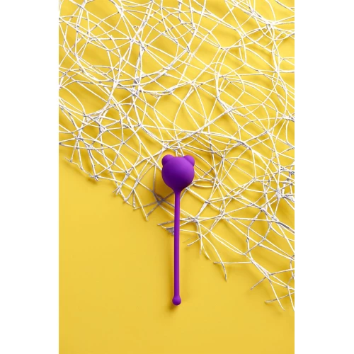 Вагинальный шарик A-Toys by TOYFA Tigo, силикон, фиолетовый, 12,4 см, Ø 2,7 см