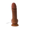 Реалистичный вибратор RealStick Elite Mulatto, коричневый, 16 см