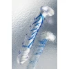 Нереалистичный фаллоимитатор Sexus Glass, стекло, прозрачный, 17 см