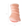 Мастурбатор самолубрицирующийся Juicy Pussy by TOYFA Wet Kat, TPE, телесный, 15 см