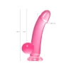 Реалистичный фаллоимитатор A-Toys by TOYFA Fush, TPE, розовый, 18 см