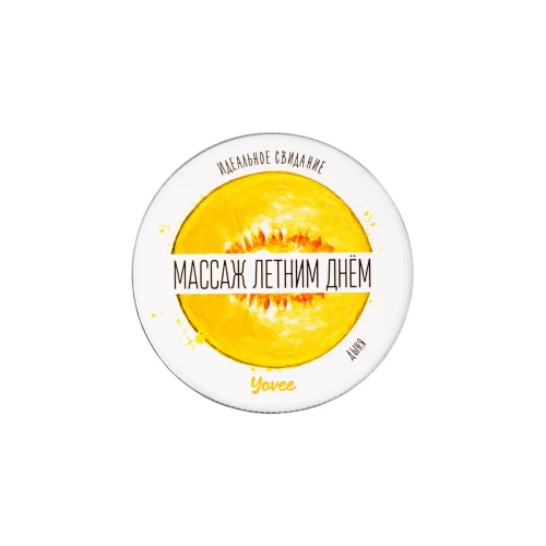 Массажная свеча Yovee «Массаж летним днём», дыня, 30 мл