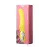 Нереалистичный вибратор Satisfyer Vibes Yummy Sunshine, силикон, желтый, 22,5 см.