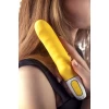 Нереалистичный вибратор Satisfyer Vibes Yummy Sunshine, силикон, желтый, 22,5 см.