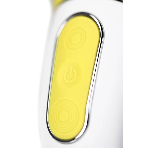 Нереалистичный вибратор Satisfyer Vibes Yummy Sunshine, силикон, желтый, 22,5 см.