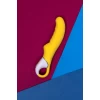 Нереалистичный вибратор Satisfyer Vibes Yummy Sunshine, силикон, желтый, 22,5 см.