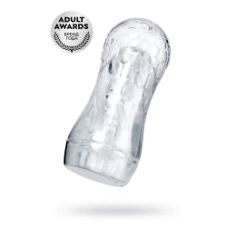 Мастурбатор A-Toys by TOYFA Jelf, ABS пластик, прозрачный, 18,5 см