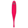Точечный вибратор с вакуумной стимуляцией Satisfyer Twirling Pro, силикон, красный 20 см