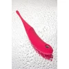 Точечный вибратор с вакуумной стимуляцией Satisfyer Twirling Pro, силикон, красный 20 см