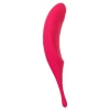 Точечный вибратор с вакуумной стимуляцией Satisfyer Twirling Pro, силикон, красный 20 см