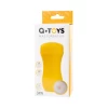 Мастурбатор A-Toys by TOYFA Dion, анус, TPE, желтый, 14 см