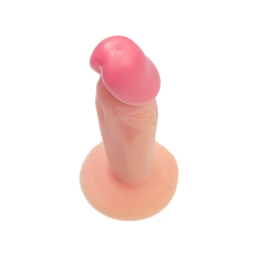 Реалистичный фаллоимитатор RealStick Nude Vere, PVC, телесный, 11 см