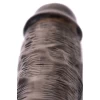 Насадка ToyFa XLover, для увеличения размера с вибрацией,TPE, черная прозрачная, 15,5 см