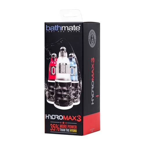 Гидропомпа Bathmate HYDROMAX3, ABS пластик, голубая, 22 см
