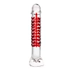 Нереалистичный фаллоимитатор Sexus Glass, стекло, прозрачный, 16 см