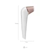 Вакуум-волновой бесконтактный стимулятор клитора Satisfyer Number Two, ABS пластик, белый, 17 см