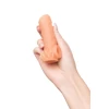 Насадка реалистичная KOKOS NUDE SLEEVE с дополнительной стимуляцией, TPE, телесная, 10 см