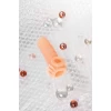 Насадка реалистичная KOKOS NUDE SLEEVE с дополнительной стимуляцией, TPE, телесная, 10 см