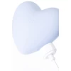 Вакуум-волновой стимулятор клитора с вибрацией Satisfyer Cutie Heart, силикон, голубой, 7,7 см