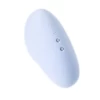 Вакуум-волновой стимулятор клитора с вибрацией Satisfyer Cutie Heart, силикон, голубой, 7,7 см