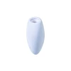 Вакуум-волновой стимулятор клитора с вибрацией Satisfyer Cutie Heart, силикон, голубой, 7,7 см