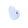 Вакуум-волновой стимулятор клитора с вибрацией Satisfyer Cutie Heart, силикон, голубой, 7,7 см