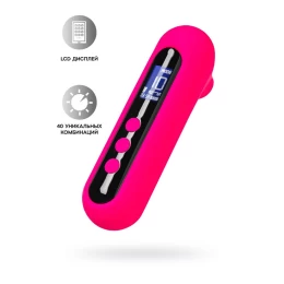 Вакуум-волновой стимулятор eroTEQ by TOYFA Molette, силикон, розовый, 13 см