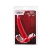Насадка на пенис для двойного проникновения Black&Red by TOYFA , силикон, красный, 16,5 см