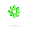 Эрекционное кольцо на пенис TOYFA Basic, TPE, зеленый