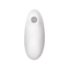 Вакуум-волновой стимулятор клитора с вибрацией Satisfyer Vulva Lover 2, силикон, белый, 11,9 см