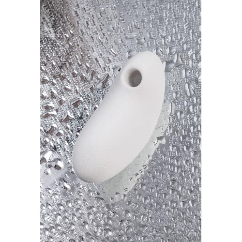 Вакуум-волновой стимулятор клитора с вибрацией Satisfyer Vulva Lover 2, силикон, белый, 11,9 см